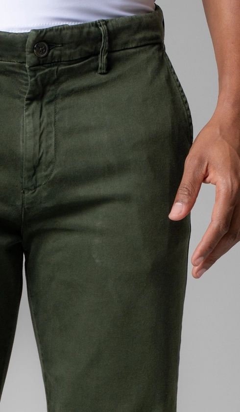 Calça Chino Bolso Faca Importada