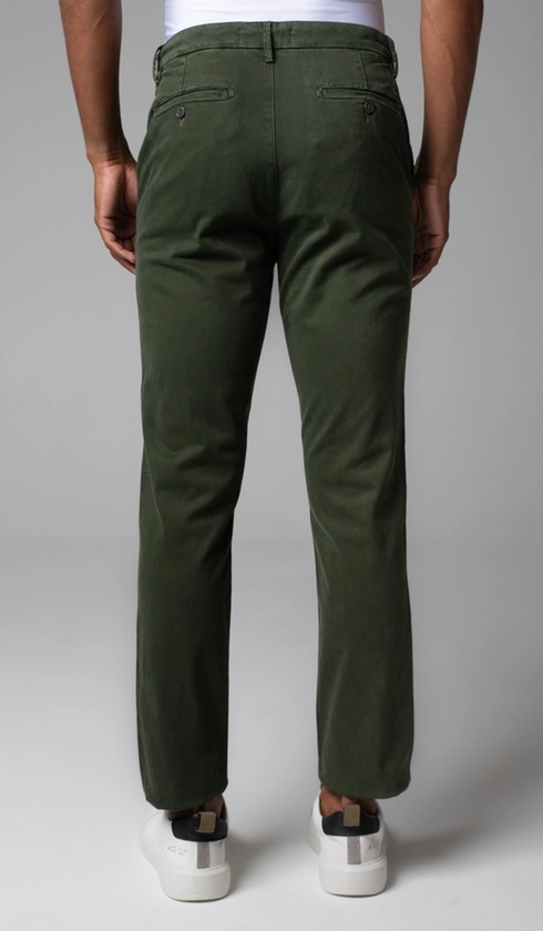 Calça Chino Bolso Faca Importada