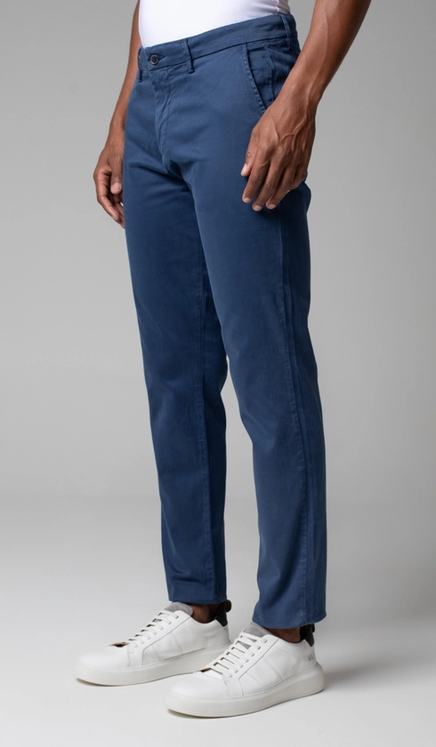 Calça Chino Bolso Faca Importada