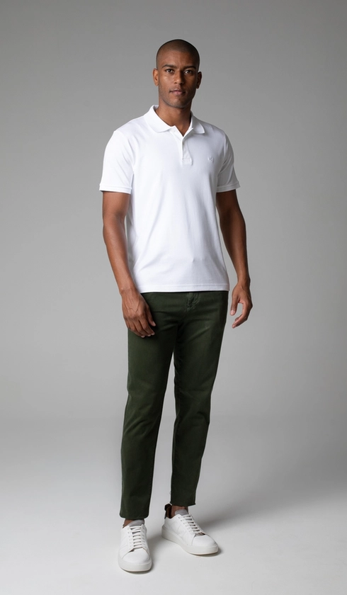 Calça Chino Bolso Faca Importada