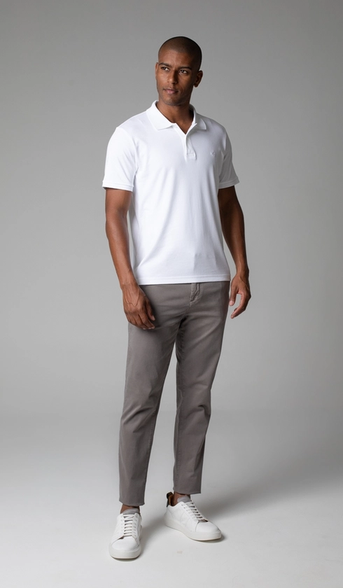 Calça Chino Bolso Faca Importada