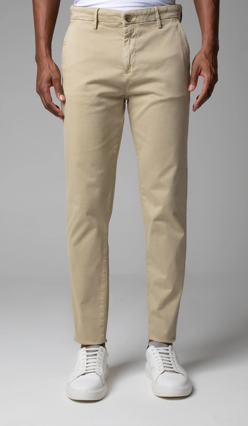 Calça Chino Bolso Faca Importada