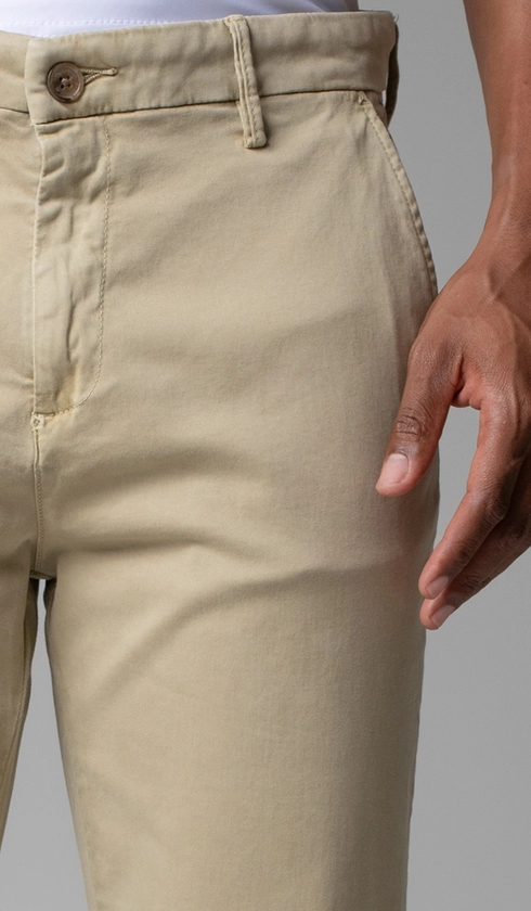 Calça Chino Bolso Faca Importada
