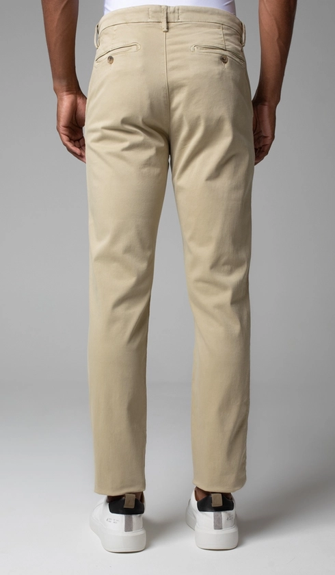 Calça Chino Bolso Faca Importada