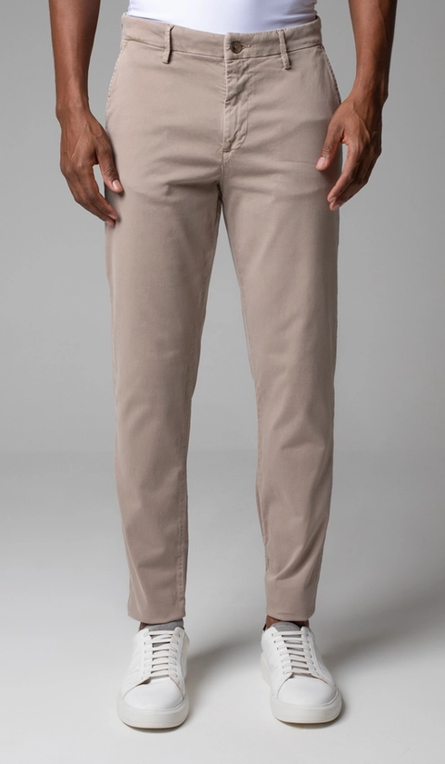 Calça Chino Bolso Faca Importada