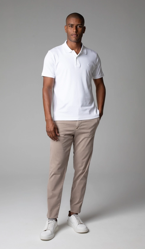 Calça Chino Bolso Faca Importada