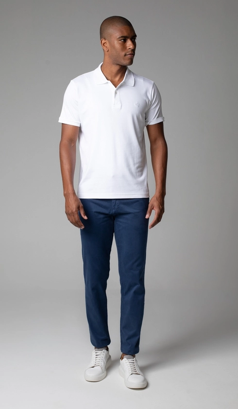 Calça Chino Bolso Faca Importada