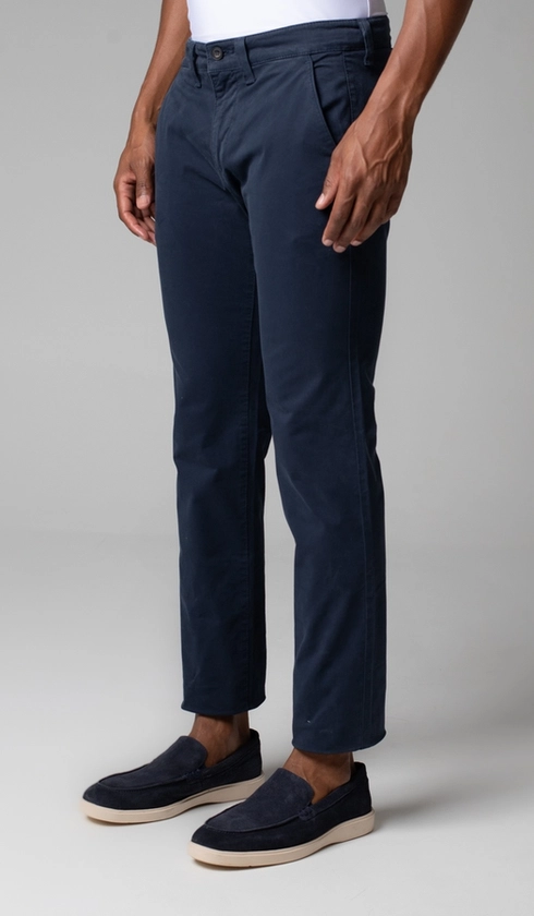 Calça Sarja Bolso Faca Slim Tec Espanhol