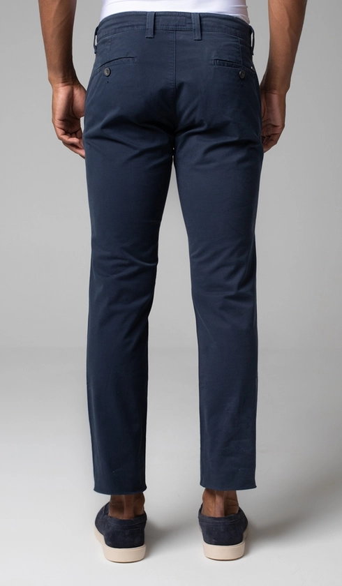 Calça Sarja Bolso Faca Slim Tec Espanhol