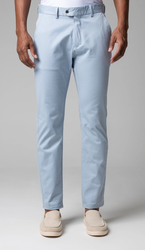 Calça Sarja Bolso Faca com Stretch Express