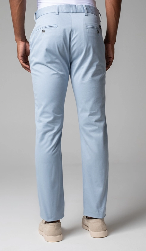 Calça Sarja Bolso Faca com Stretch Express