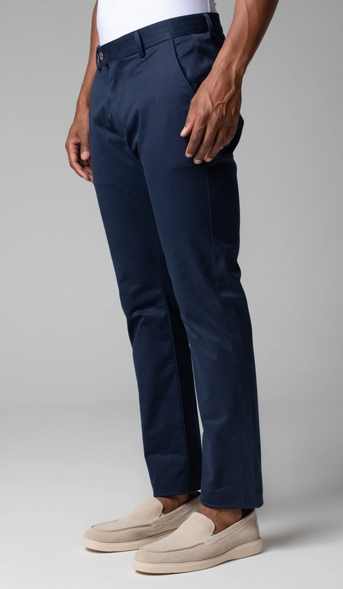 Calça Sarja Bolso Faca com Stretch Express