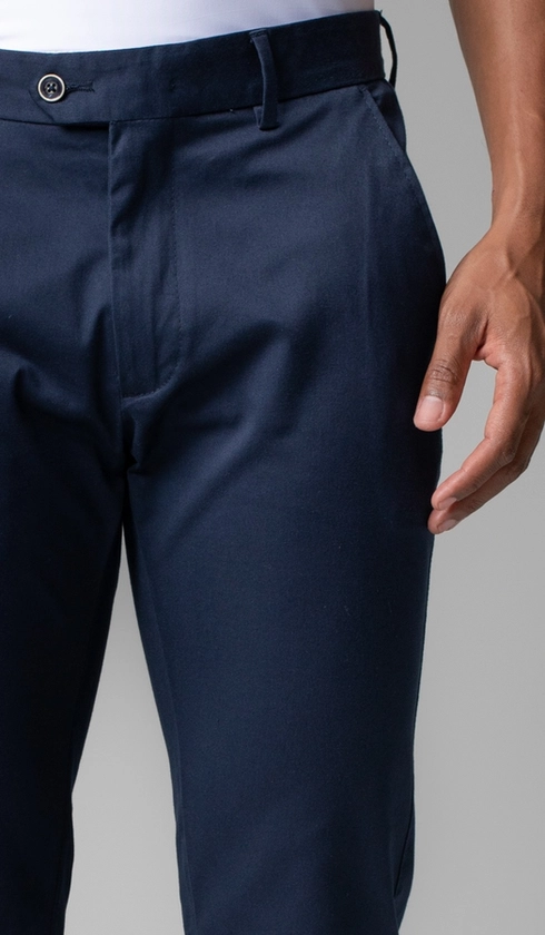 Calça Sarja Bolso Faca com Stretch Express