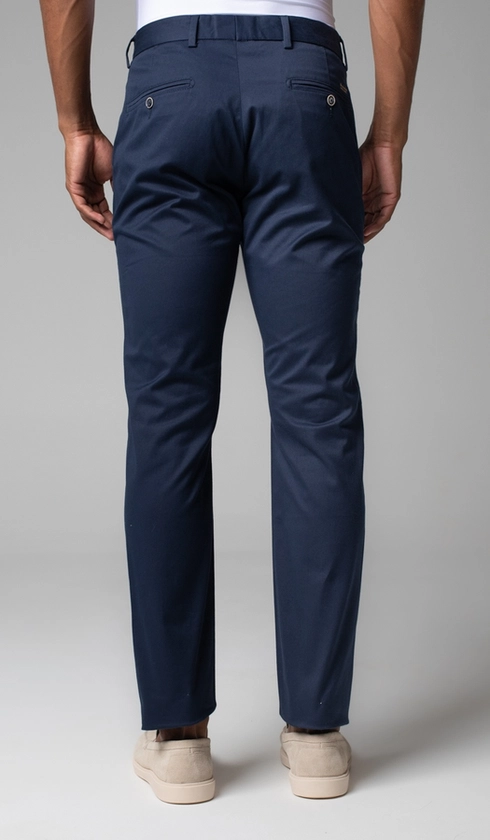 Calça Sarja Bolso Faca com Stretch Express