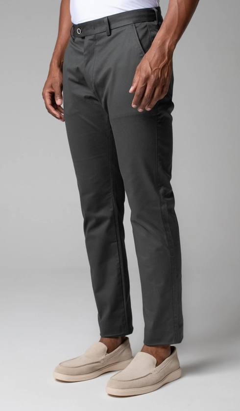 Calça Sarja Bolso Faca com Stretch Express