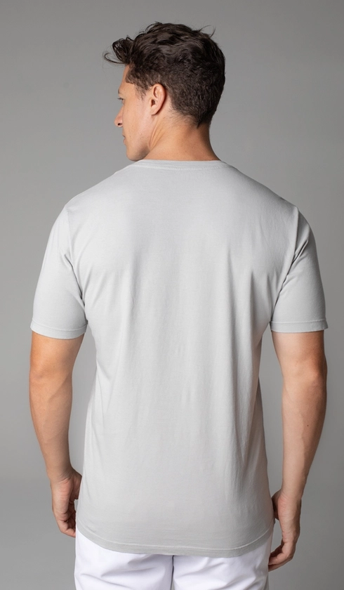 T-Shirt Manga Curta Gola Careca Lisa Reativa