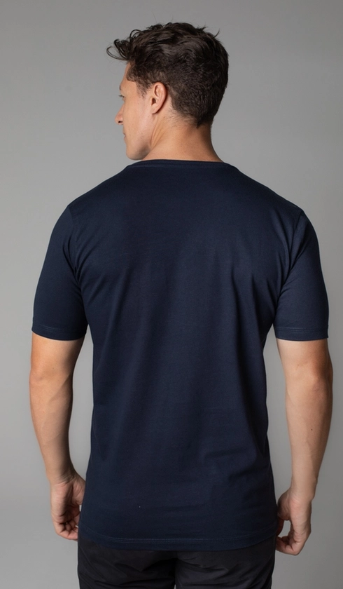 T-Shirt Manga Curta Gola Careca Lisa Exclusive Cotton