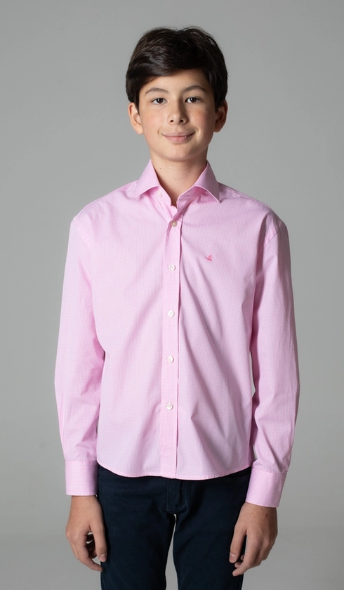 Camisa Manga Longa Casual Xadrez