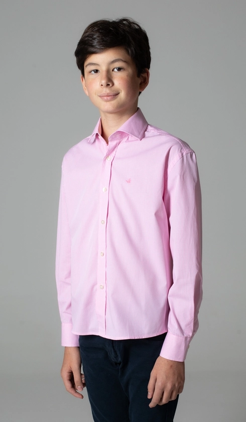 Camisa Manga Longa Casual Xadrez