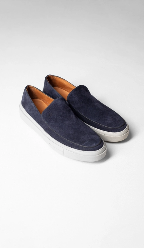 Tênis Yatch de camurça Brooksfield | Estilo casual refinado