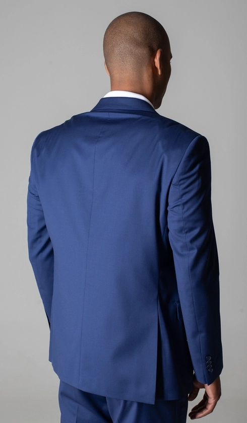 Terno Super 120 Slim Liso com Stretch Gold
