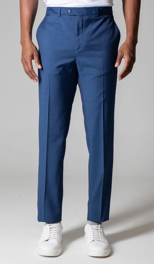 Terno Super 120 Slim Liso com Stretch Gold
