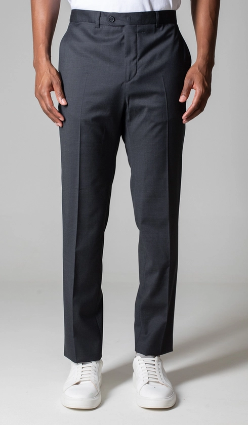 Terno Super 120 Slim Liso com Stretch Gold