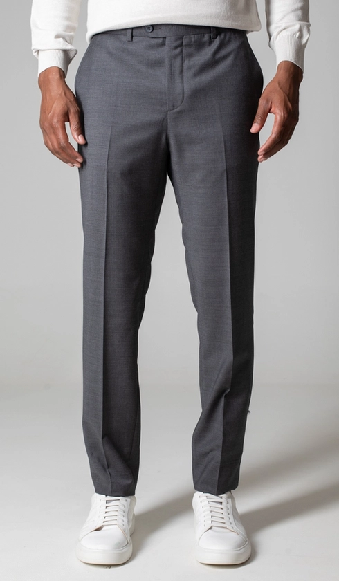 Terno Super 120 Slim Liso com Stretch Gold