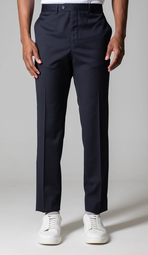Terno Super 120 Slim Liso com Stretch Gold