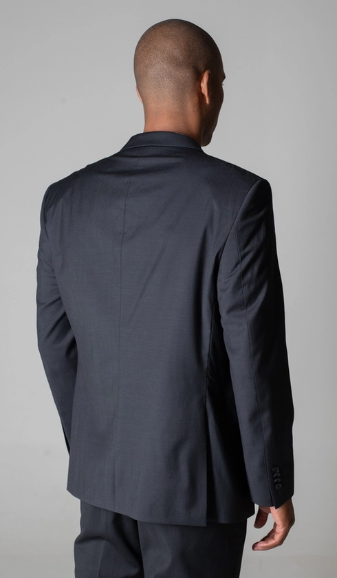 Terno Super 120 Slim Liso com Stretch Gold