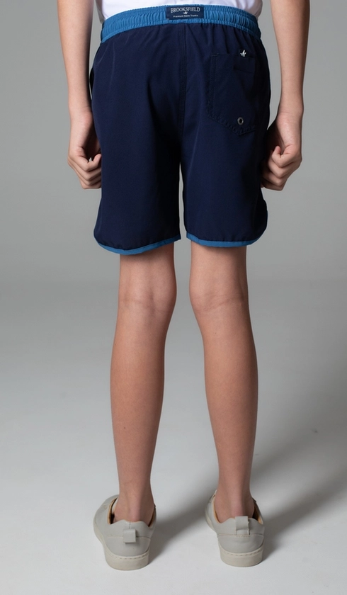 Shorts Beach Vintage Cós Contrastante