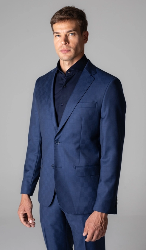 Terno Xadrez Slim Brooksgold