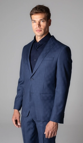 Terno Xadrez Slim Brooksgold