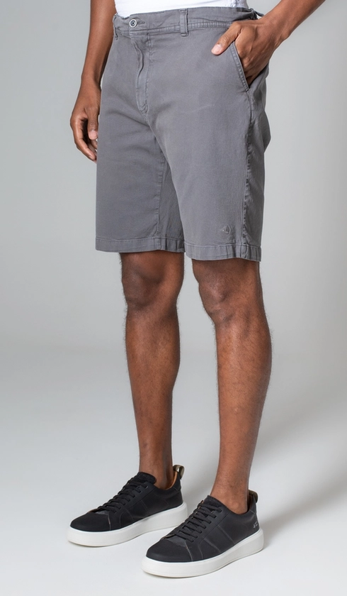 Bermuda Sarja Bolso Faca 1/2 Elástico