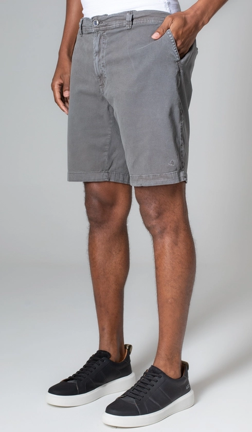 Bermuda Sarja Bolso Faca 1/2 Elástico