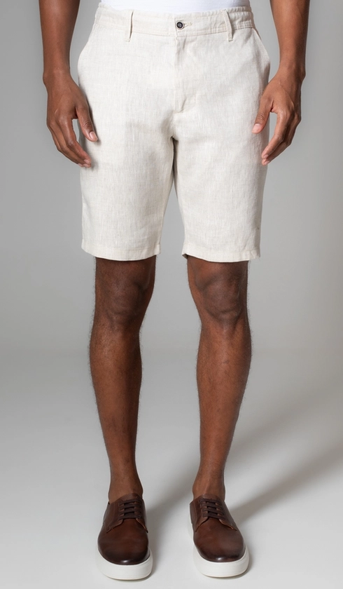 Bermuda Linho Bolso Faca