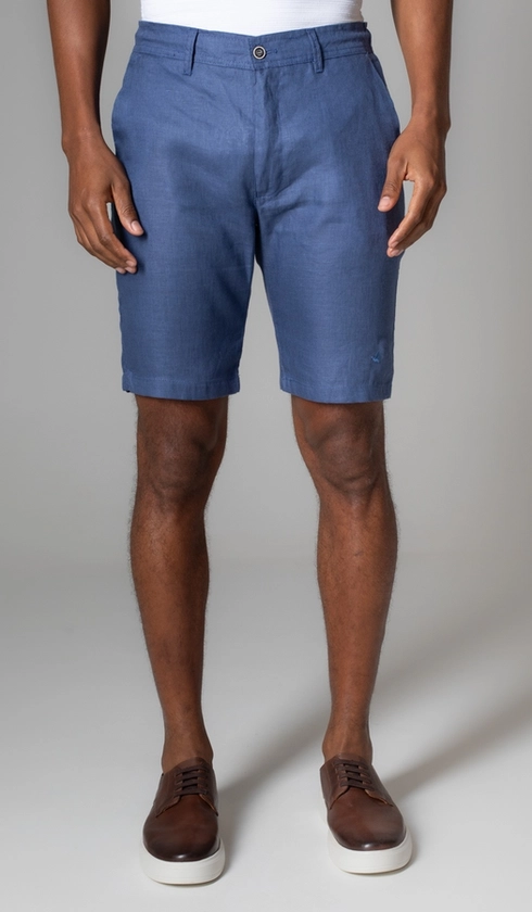 Bermuda Linho Bolso Faca