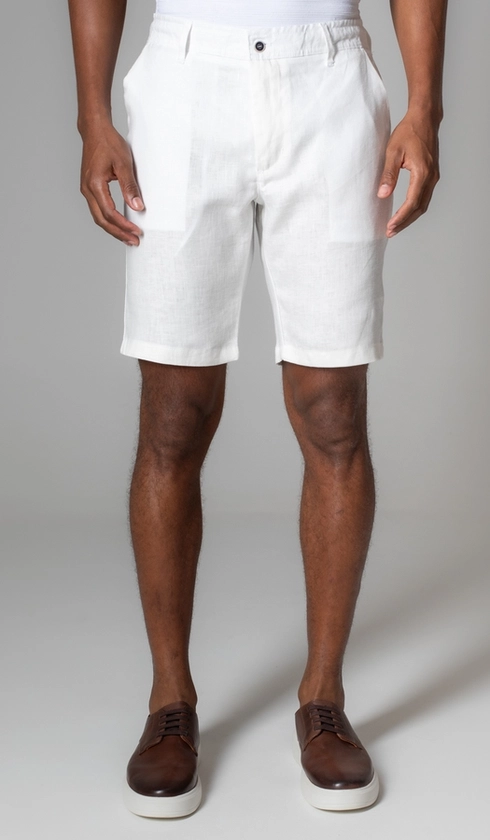 Bermuda Linho Bolso Faca