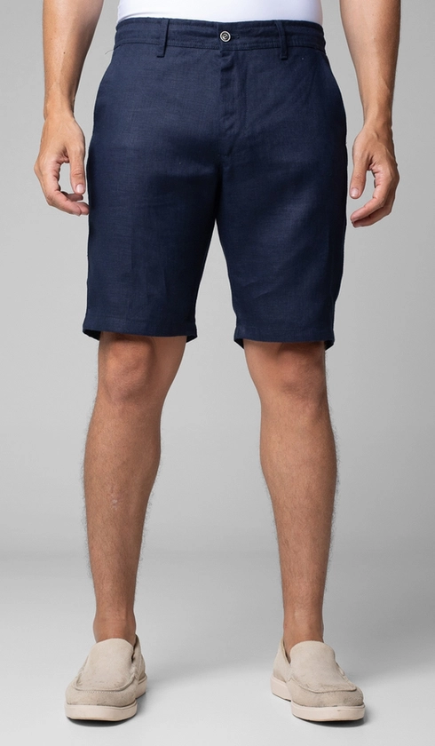 Bermuda Linho Bolso Faca