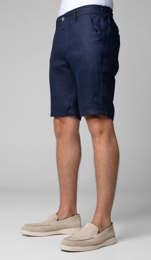 Bermuda Linho Bolso Faca