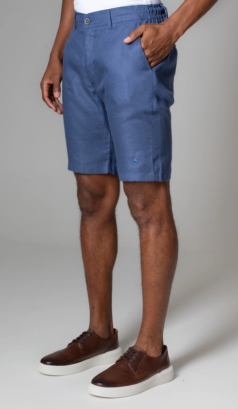 Bermuda Linho Bolso Faca