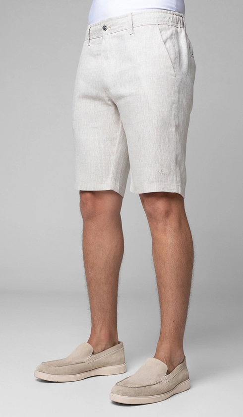 Bermuda Linho Bolso Faca