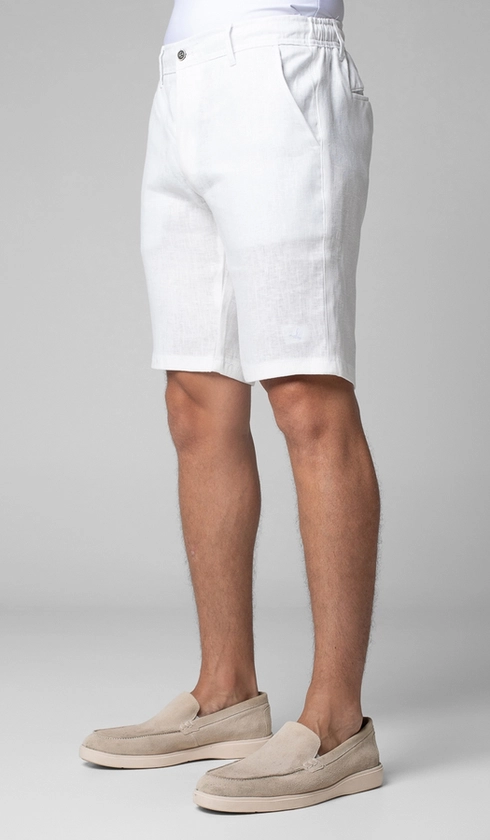 Bermuda Linho Bolso Faca