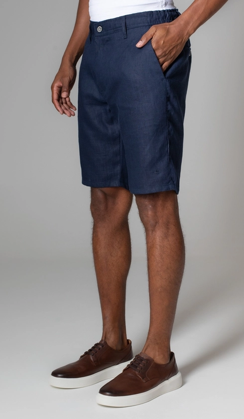 Bermuda Linho Bolso Faca