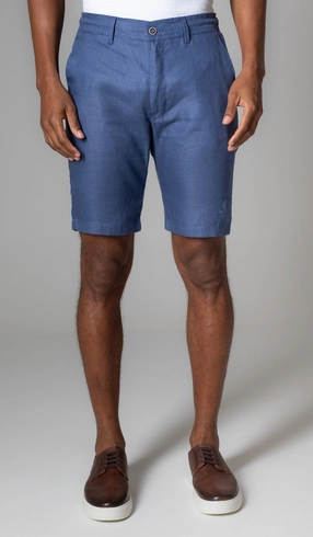 Bermuda Linho Bolso Faca