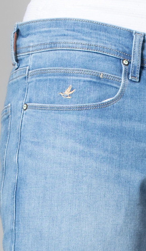 Calça Jeans 5 Bolsos Slim Blue