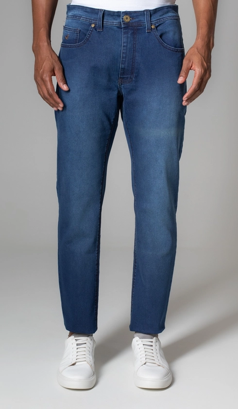 Calça Jeans 5 Bolsos Slim Express