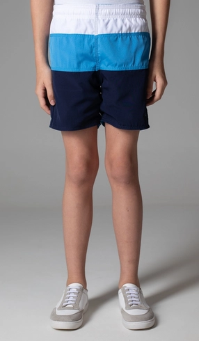 Shorts Liso Dupla Face com Recortes