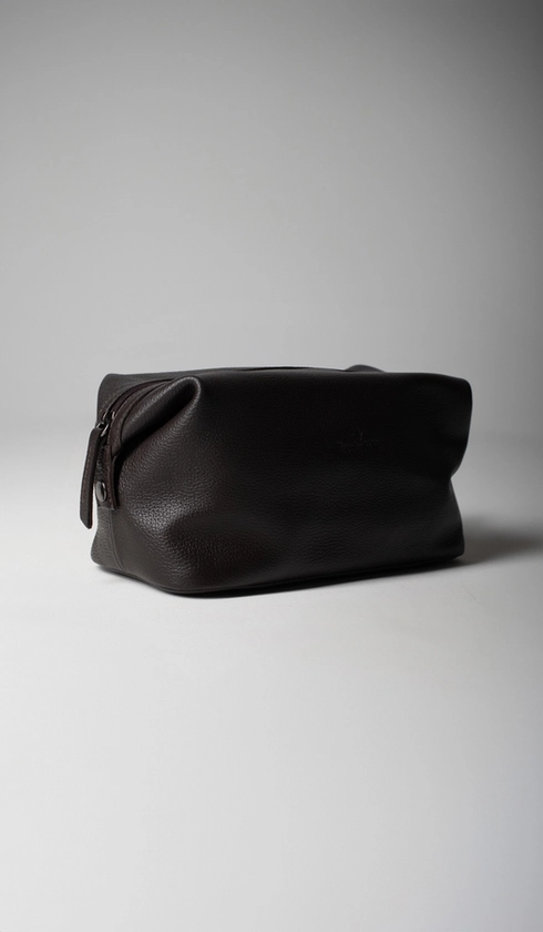 Necessaire Couro com Zíper