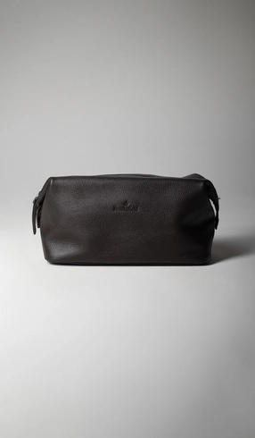 Necessaire Couro com Zíper